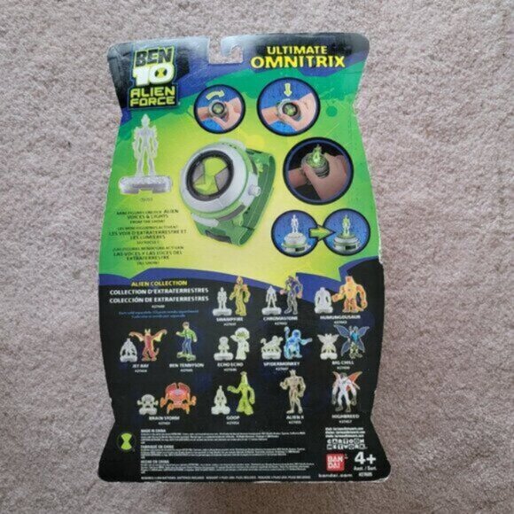 NEW Ben 10 Ultimate Omnitrix Watch Toy NWT Ben10 Alien Force BanDai - Picture 5 of 12